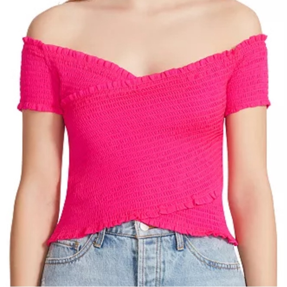 BB Dakota Smocked top size S